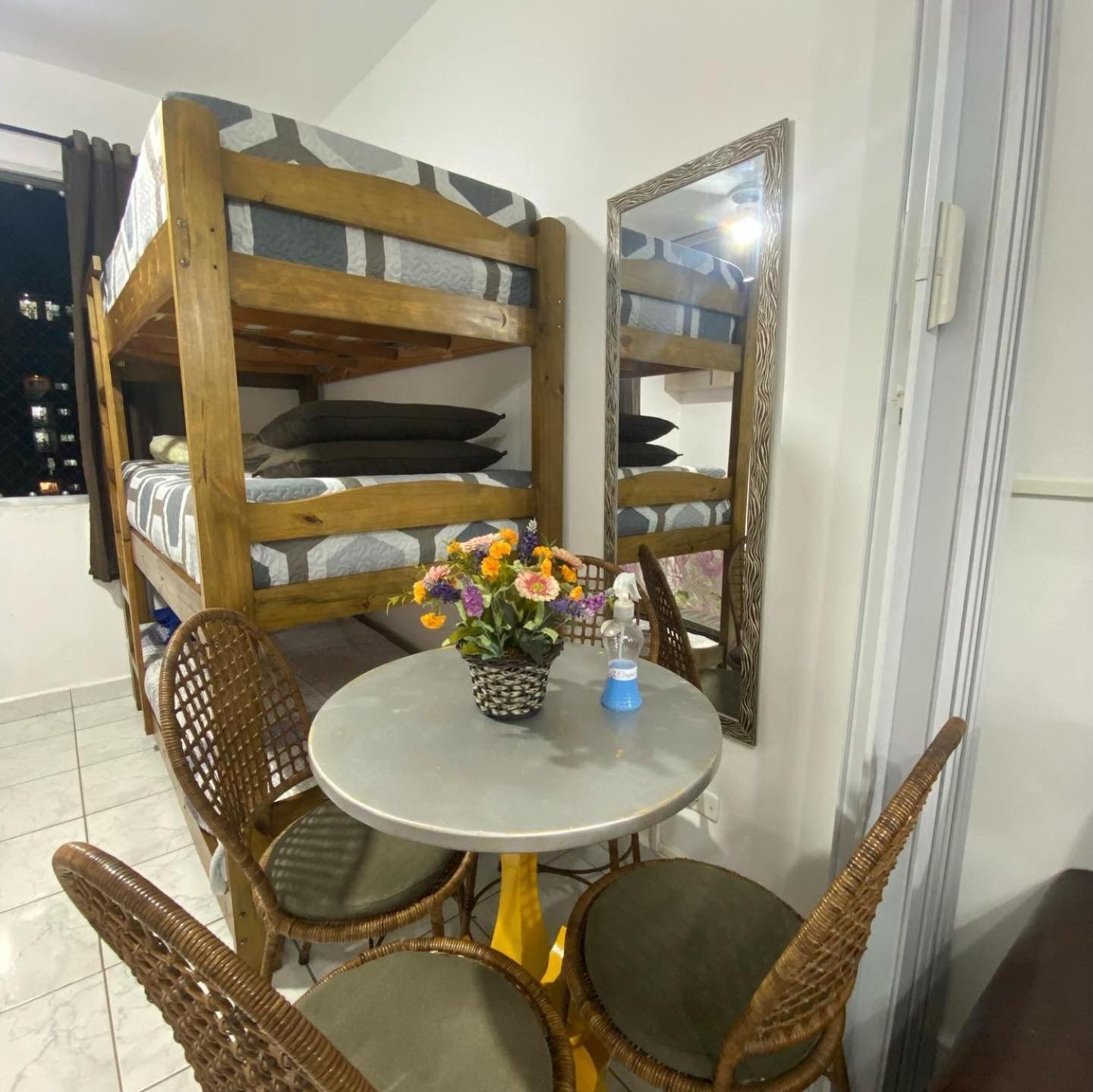 Apartamento Kitnet Pe Na Areia Praia Ocian Прая-Гранди Экстерьер фото