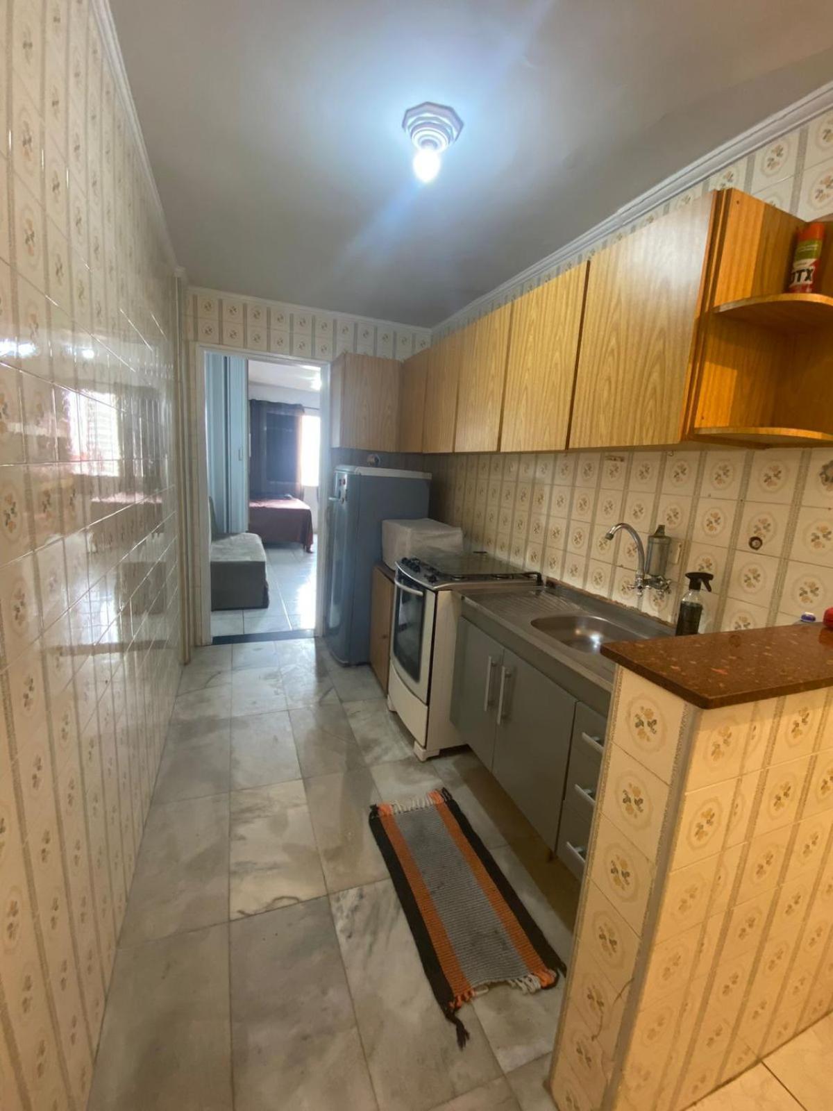 Apartamento Kitnet Pe Na Areia Praia Ocian Прая-Гранди Экстерьер фото